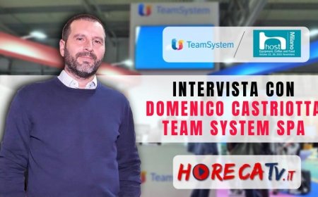 HorecaTV a Host 2021. Intervista con Domenico Castriotta di Team System SpA