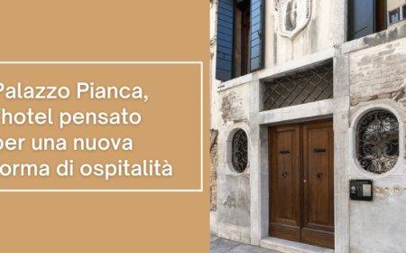 Palazzo Pianca, l'hotel pensato per una nuova forma di ospitalità