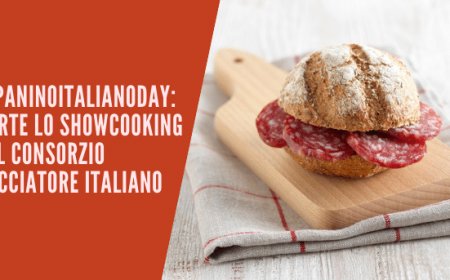 #PANINOITALIANODAY: parte lo showcooking del Consorzio Cacciatore Italiano