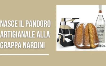 Nasce il Pandoro Artigianale alla Grappa Nardini