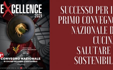 Successo per il primo Convegno Nazionale di Cucina Salutare e Sostenibile