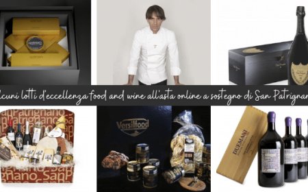 Alcuni lotti d'eccellenza food and wine all'asta online a sostegno di San Patrignano