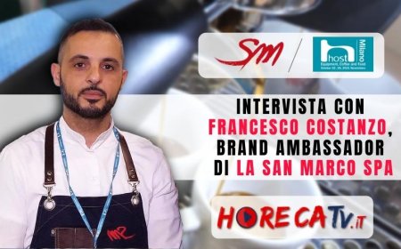 HorecaTV a Host 2021. Intervista con Francesco Costanzo, Brand Ambassador di La San Marco SpA