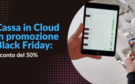 Cassa in Cloud in promozione Black Friday: sconto del 50%