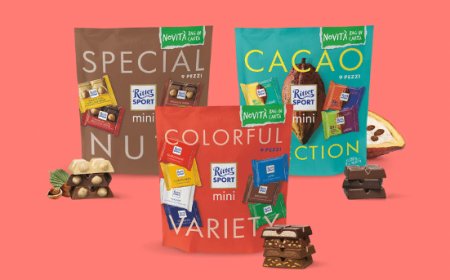 Ritter Sport sempre più sostenibile: il pack dei Mini è ora in carta riciclabile