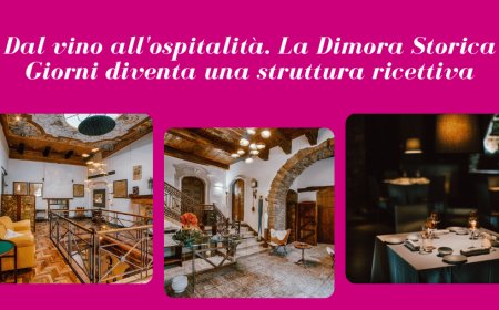 Dal vino all'ospitalità. La Dimora Storica Giorni diventa una struttura ricettiva
