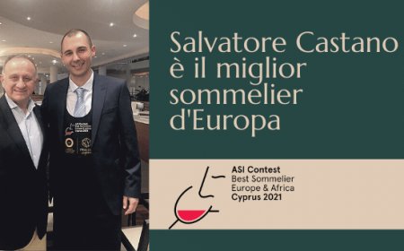 Salvatore Castano è il miglior sommelier d'Europa