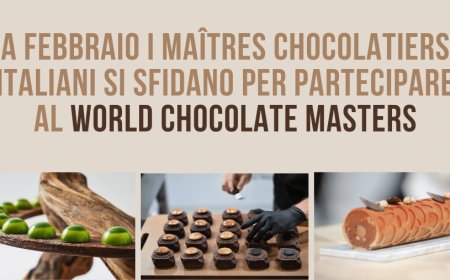 A febbraio i maîtres chocolatiers italiani si sfidano per partecipare al World Chocolate Masters