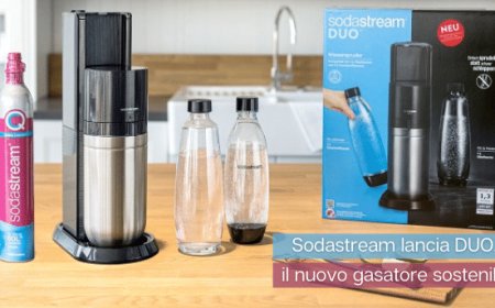 Sodastream lancia DUO, il nuovo gasatore sostenibile