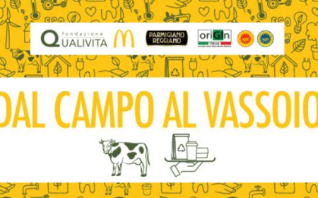 Dal Campo al Vassoio: Qualivita, McDonald's e Parmigiano Reggiano raccontano ai giovani la sostenibilità