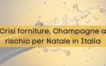 Crisi forniture, Champagne a rischio per Natale in Italia