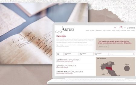 Il carteggio di Pellegrino Artusi diventa digitale