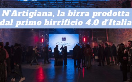 N'Artigiana, la birra prodotta dal primo birrificio 4.0 d'Italia