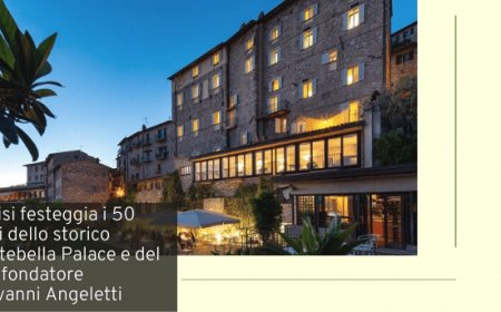 Assisi festeggia i 50 anni dello storico Fontebella Palace e del suo fondatore Giovanni Angeletti