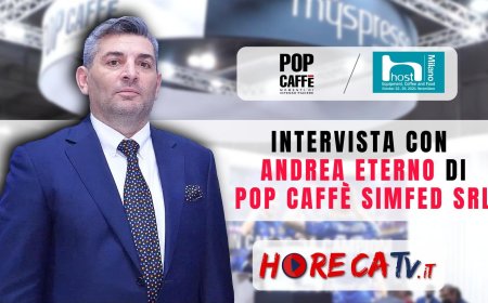 HorecaTV a Host 2021. Intervista con Andrea Eterno di POP Caffè - Simfed Srl
