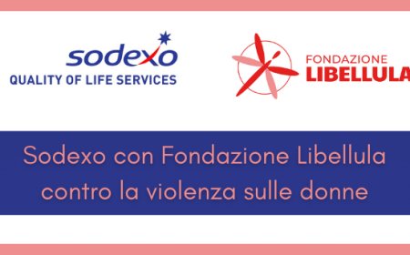 Sodexo con Fondazione Libellula contro la violenza sulle donne