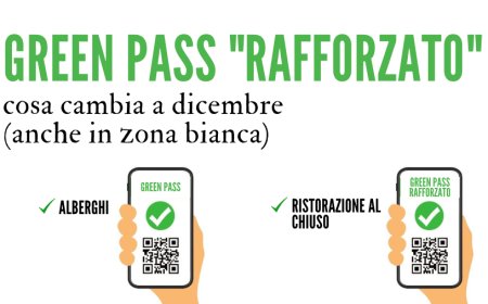 Green Pass "rafforzato": cosa cambia a dicembre (anche in zona bianca)