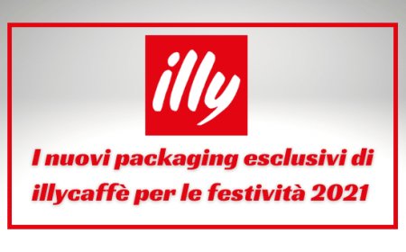 I nuovi packaging esclusivi di illycaffè per le festività 2021