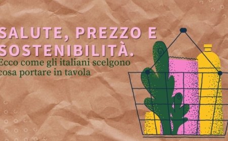 Salute, prezzo e sostenibilità. Ecco come gli italiani scelgono cosa portare in tavola