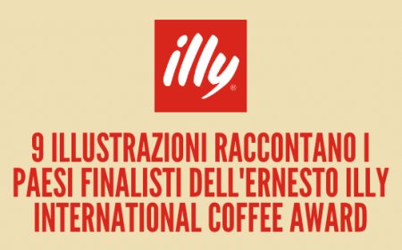 9 illustrazioni raccontano i Paesi finalisti dell'Ernesto Illy International Coffee Award