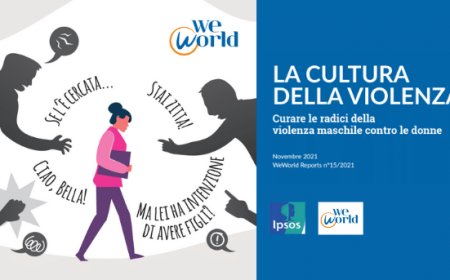 Quali sono le cause della violenza contro le donne? L'indagine Ipsos e WeWorld