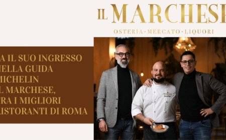 Fa il suo ingresso nella Guida Michelin Il Marchese, tra i migliori ristoranti di Roma