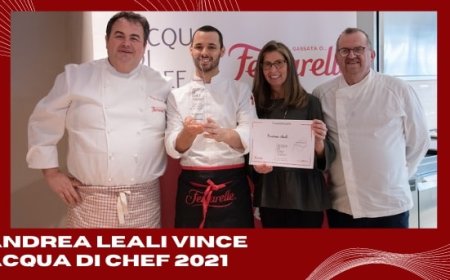 Andrea Leali vince Acqua di Chef 2021