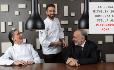 La Guida Michelin 2022 conferma la stella al Ristorante Moma