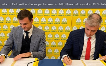 Accordo tra Coldiretti e Princes per la crescita della filiera del pomodoro 100% italiano