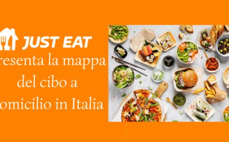 Just Eat presenta la mappa del cibo a domicilio in Italia