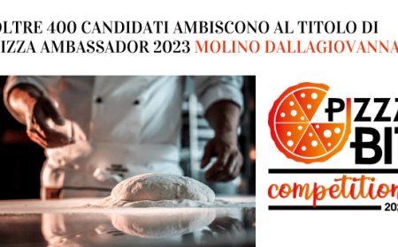 Oltre 400 candidati ambiscono al titolo di Pizza Ambassador 2023 Molino Dallagiovanna