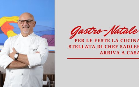 Gastro-Natale: per le feste la cucina stellata di chef Sadler arriva a casa