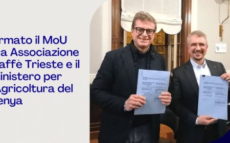 Firmato il MoU tra Associazione Caffè Trieste e il Ministero per l'Agricoltura del Kenya