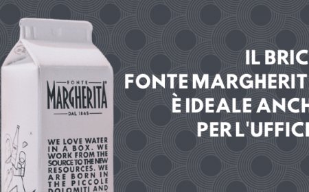 Il brick Fonte Margherita è ideale anche per l'ufficio