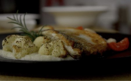 La ricetta di chef Paolo Passano con i branzini di Aqua De Mâ 