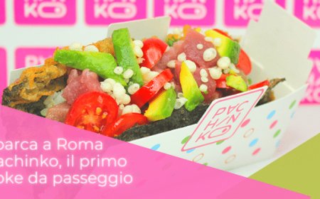 Sbarca a Roma Pachinko, il primo poke da passeggio