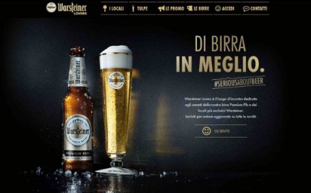 Warsteiner Italia inaugura la piattaforma Warsteiner Lovers