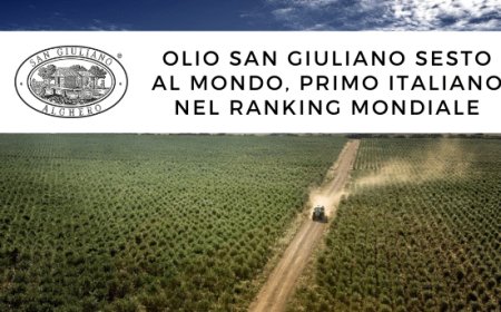 Olio San Giuliano sesto al mondo, primo italiano nel ranking mondiale