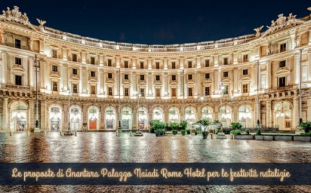 Le proposte di Anantara Palazzo Naiadi Rome Hotel per le festività natalizie
