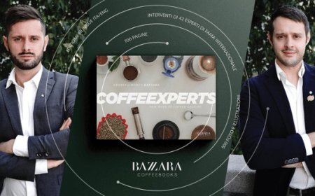 Caffè. È uscito il nuovo libro di Andrea e Marco Bazzara: CoffeExperts