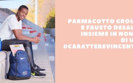 Parmacotto Group e Fausto Desalu insieme in nome di un #CarattereVincente