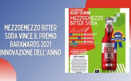 Mezzoemezzo Bitter Soda vince il Premio Barawards 2021 Innovazione dell'Anno