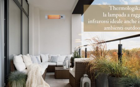 Thermologika: la lampada a raggi infrarossi ideale anche in ambienti outdoor