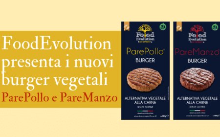 FoodEvolution presenta i nuovi burger vegetali ParePollo e Pare Manzo