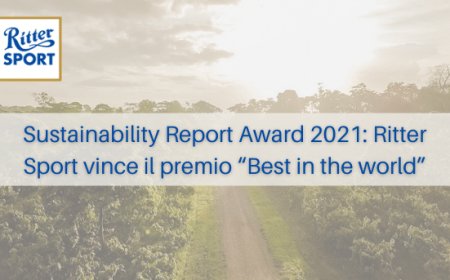Sustainability Report Award 2021: Ritter Sport vince il premio “Best in the world”