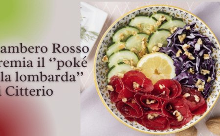 Gambero Rosso premia il ‘’poké alla lombarda’’ di Citterio