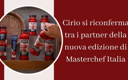 Cirio si riconferma tra i partner della nuova edizione di Masterchef Italia