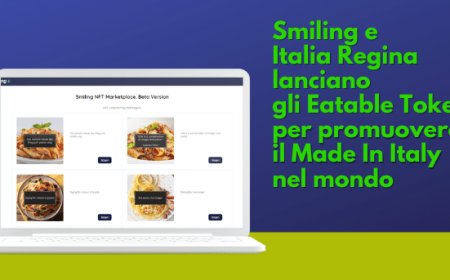 Smiling e Italia Regina lanciano gli Eatable Token per promuovere il Made In Italy nel mondo