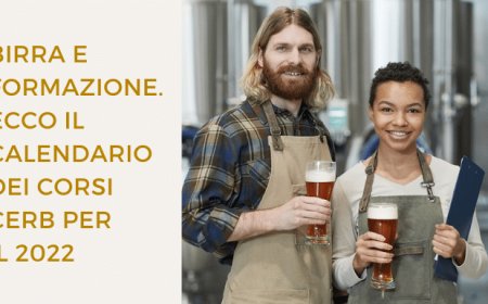 Birra e formazione. Ecco il calendario dei corsi CERB per il 2022