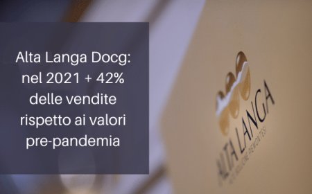 Alta Langa Docg: nel 2021 + 42% delle vendite rispetto ai valori pre-pandemia